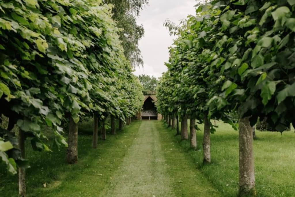 Cressy Hall - Historic Grade II Listed Manor, Gorgeous Topiary Garden Gosberton Extérieur photo